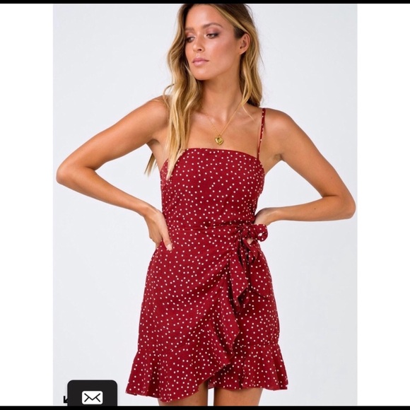 Princess Polly Dresses & Skirts - Princess Polly Caesura Polka Dot Mini Dress size2